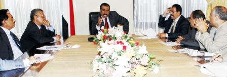 اجتماع اللجنة العليا للانتخابات / أمس